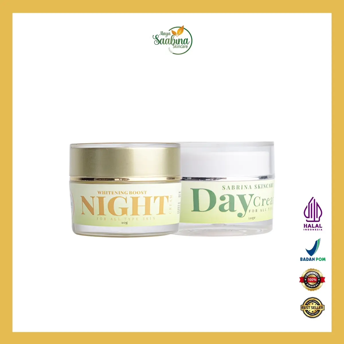 PAKET BASIC UNTUK BRUNTUSAN DAY CREAM DAN NIGHT CREAM