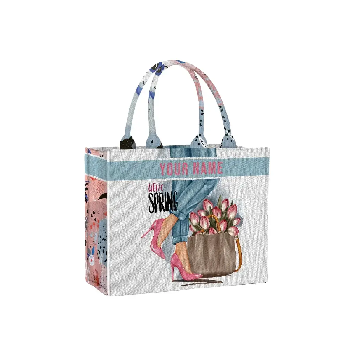 MNK BAG| RN ZIPPER / TOTEBAG CUSTOM NAMA Kanvas