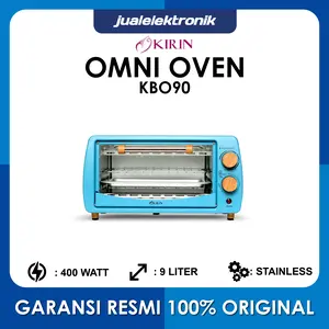 Kirin KBO90 – Omni Oven 9 Liter 400 Watt Blue Low Watt Stainless Biru