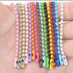 PROMO !!! 100pcs Rantai Biji Lada Warna Campur bisa Cod