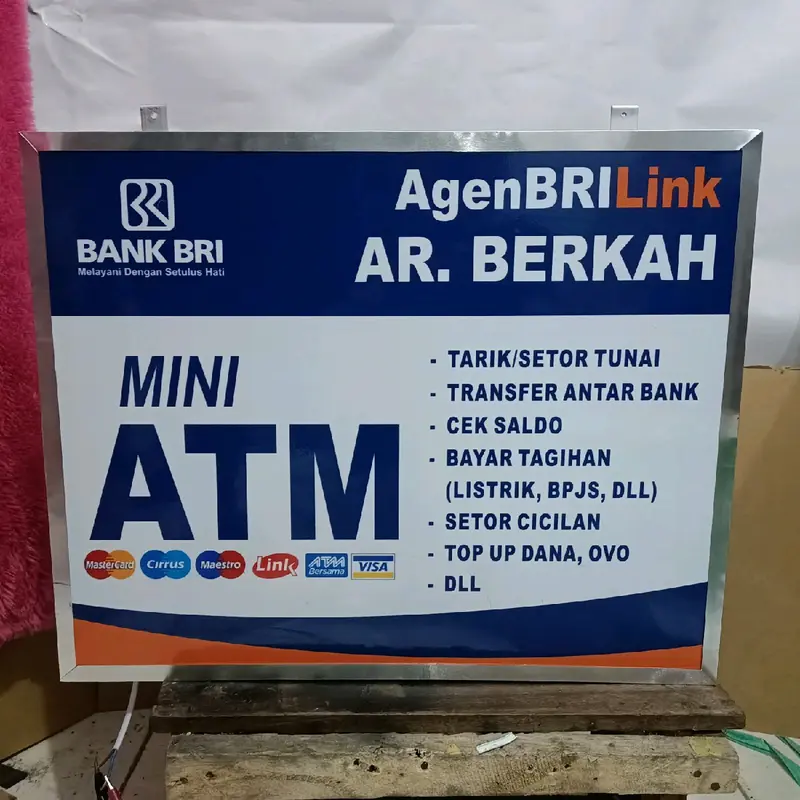 NEON BOX AKRILIK UK 30X45 DISEN SUKA SUKA 2