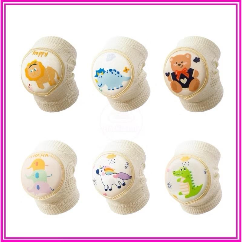  Bọc bảo vệ đầu gối mùa hè cho bé tập bò miếng đệm đầu gối chống va đập cao cấp thoáng khí an toàn cho bé 