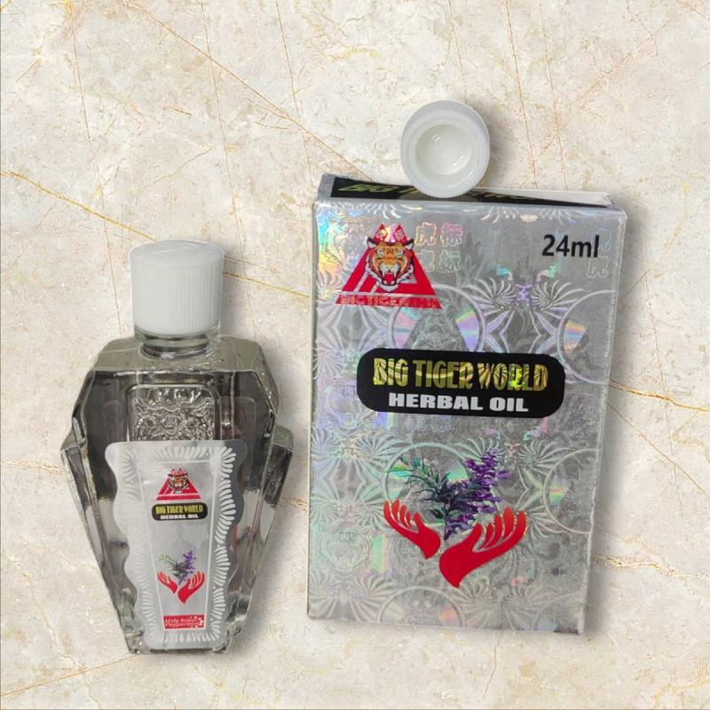 (Chính hãng -Tiêu chuẩn Mỹ)Combo 3 chai dầu Tiger 24ml 2 nắp -TIÊU CHUẨN MỸ nóng thơm hỗ trợ giảm đau nhứt hiệu quả cù 5