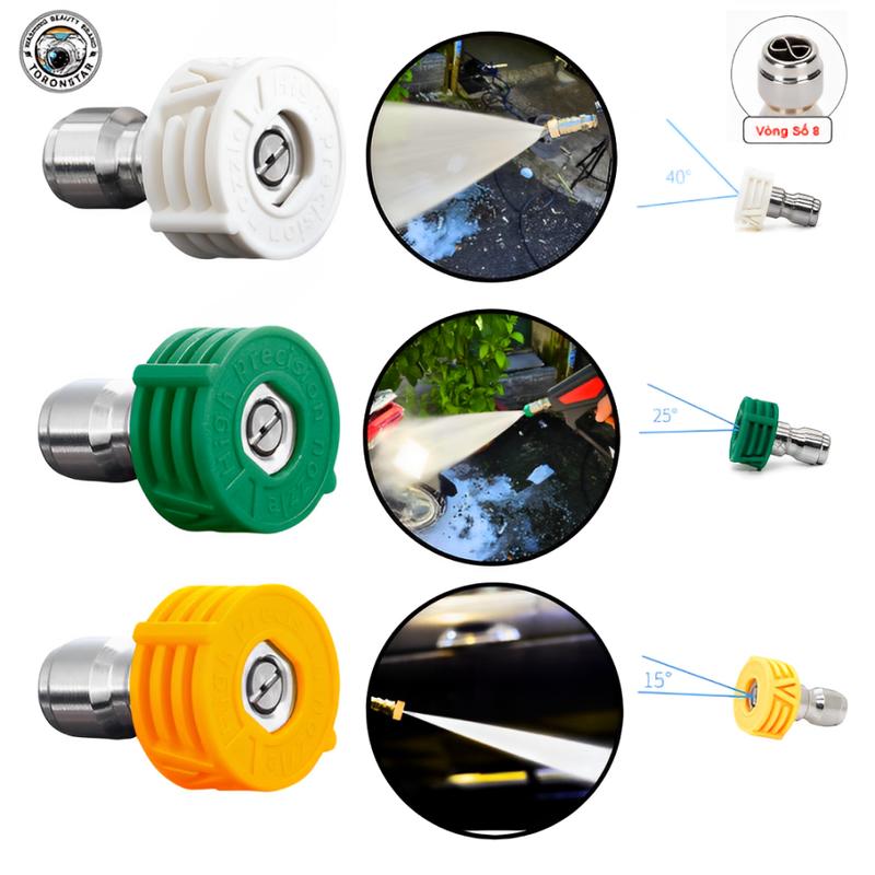 Béc Phun Máy Rửa Xe Cao Áp Toronstar High Presion Nozzle Phụ Kiện Máy Rửa Xe