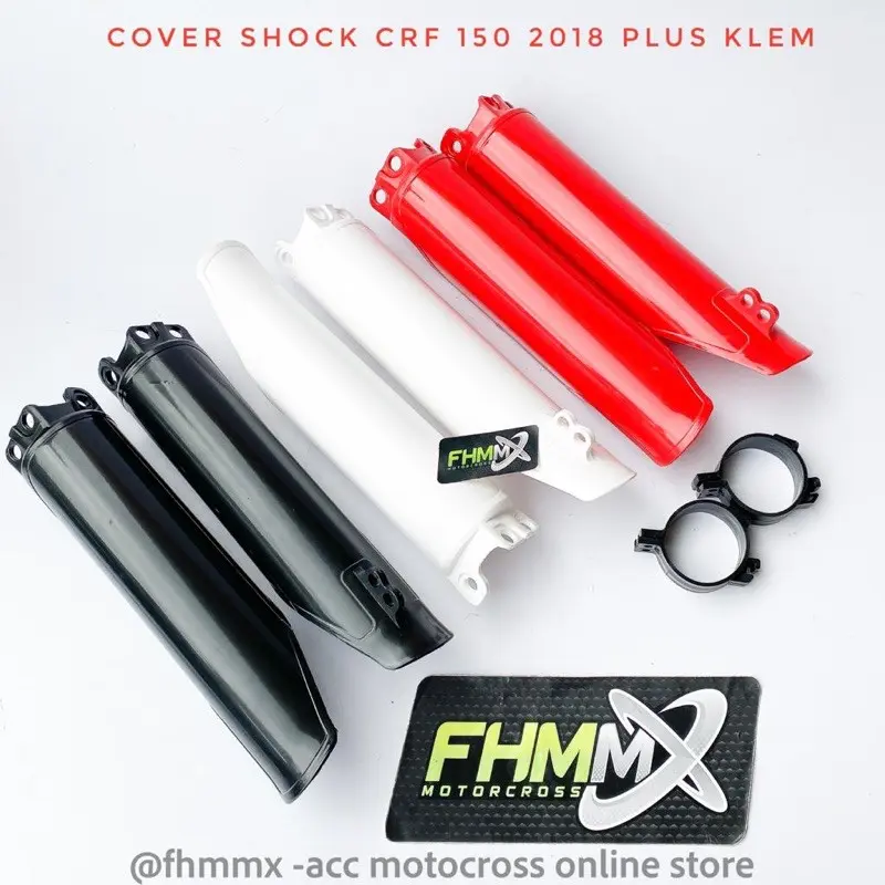 Cover shock CRF 150 2018 plus klem PROMO