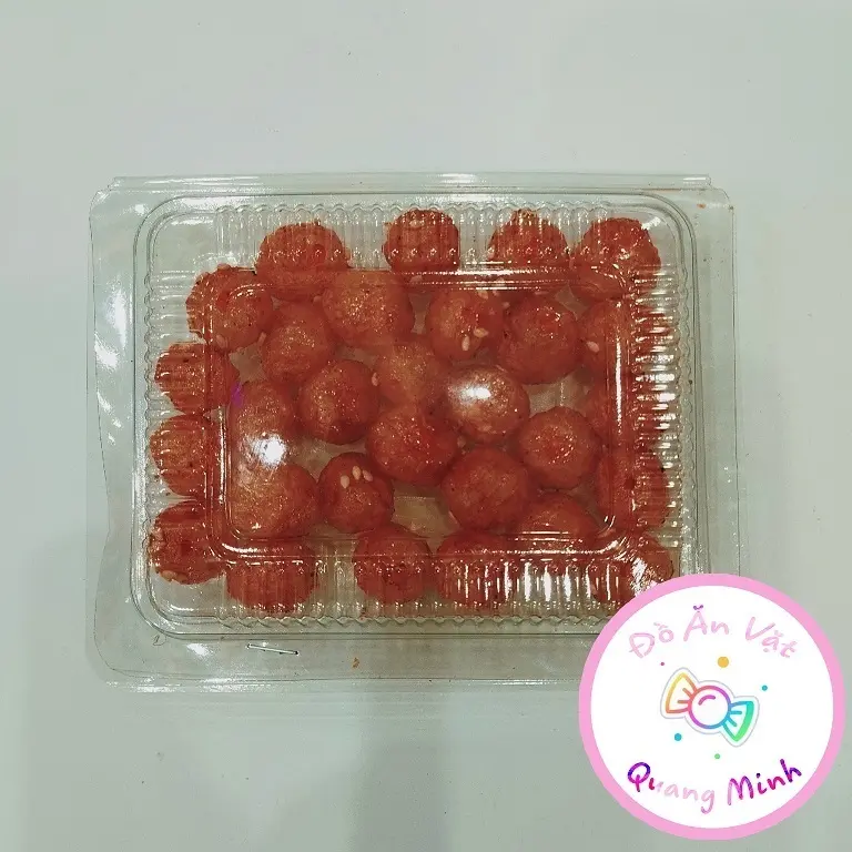 Bán sỉ Bánh Pò viên vừng bịch 30 hộp 20g thơm ngon hấp dẫn, đồ ăn vặt cổng trường thơm ngon hấp dẫn 4