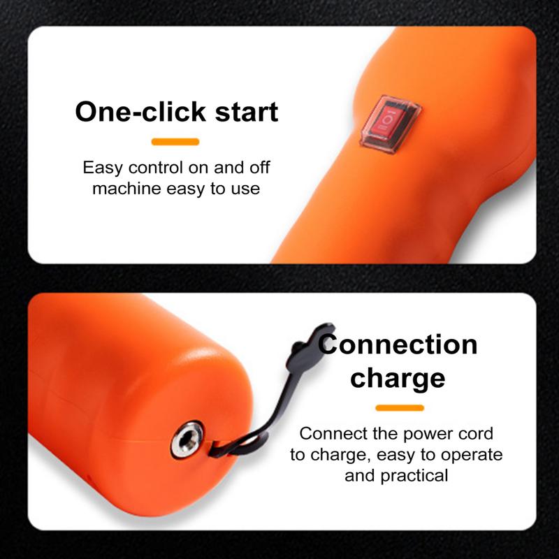 Udxizvk Deep Texture Cone Head Plucker Portable Electric Poultry Plucker for Quick and Easy Feather Removal for Chickens Ducks Geese and Turkeys Rechargeable and Compact Design 3