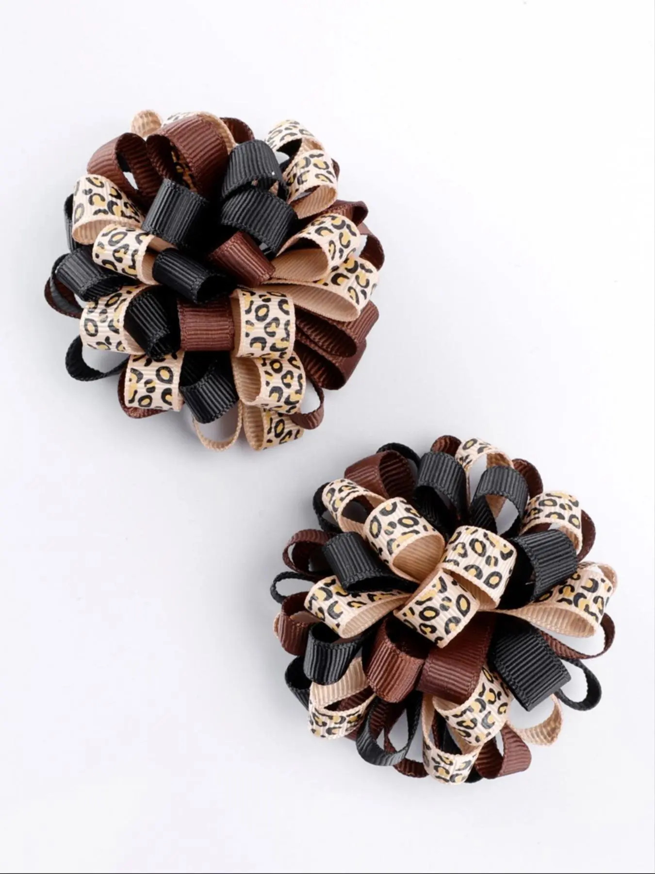 Cute Leopard Print & Polka Dot Pattern Hair Clip, Colorblock Hair Accessories for Girls, Fashion Hair Accessories for Party, Daily Clothing Decor, Barrettes