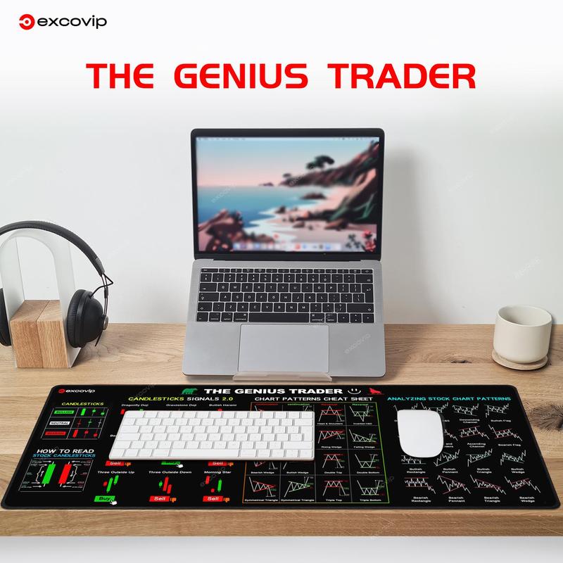 Product Introduction of EXCOVIP Creative Design Mouse Pad, Rectangle Gaming Mouse Pad, Non-slip Mouse Pad, Office Desk Keyboard Mouse Mat for Home Office Game Room 5