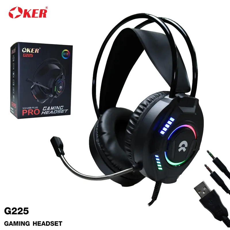 ไมโครโฟนของหูฟัง OKER G225