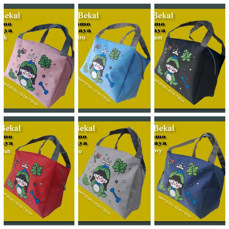 Tas Bekal Lokal an Sablon Karakter 1