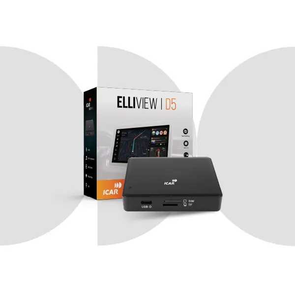 Android box thông minh dành cho ô tô ICAR Elliview D5 0