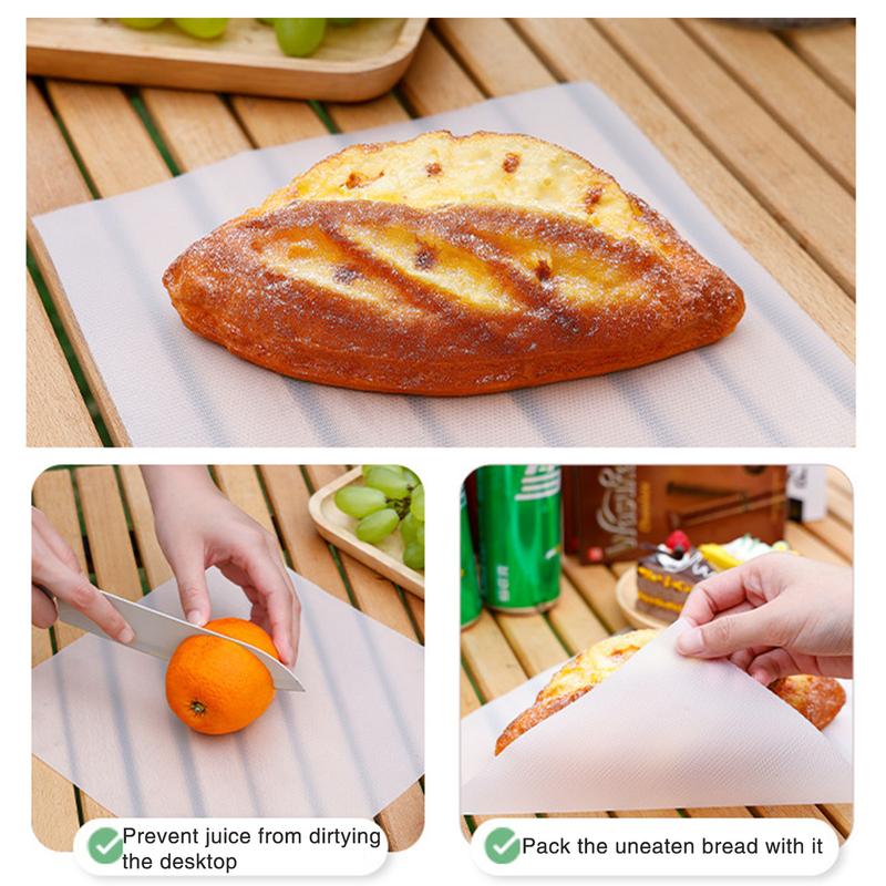 Disposable Cutting Board Mat POE Disposable Cutting Mat for Commercial Traveling Tailgating 6
