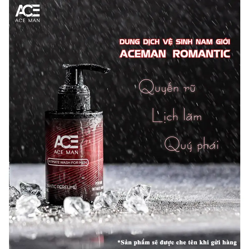 Combo 2 chai Dung Dịch Vệ Sinh Nam Giới ACEMAN hương nước hoa 100ml/chai đa dạng style có hộp đựng sang trọng Dưỡng Thể Làm Đẹp Da Dưỡng Body 2