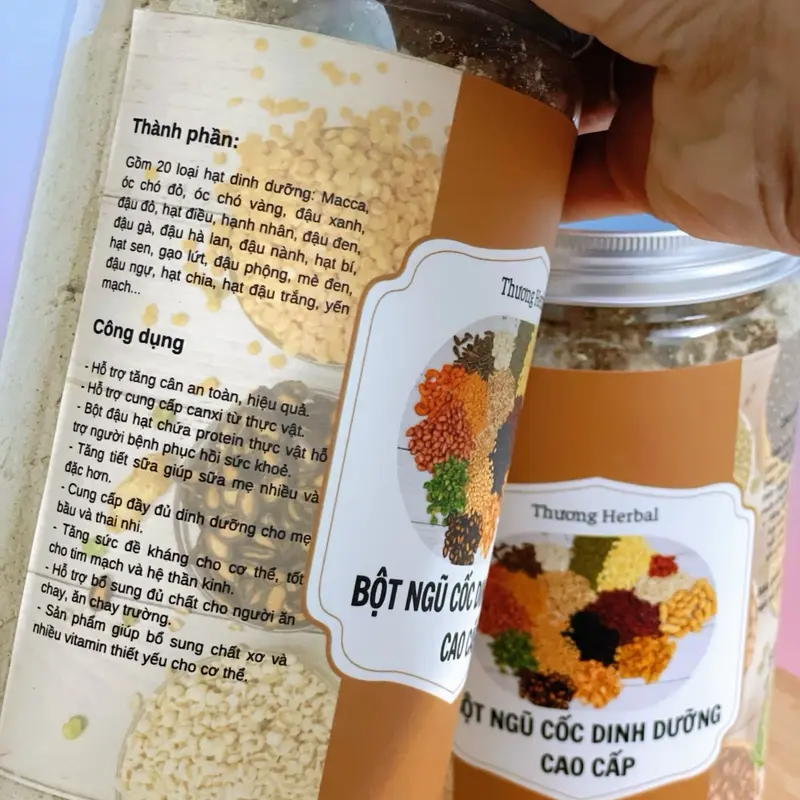 NGŨ CỐC CAO CẤP 20 LOẠI HẠT- Thương herbal Thức Ăn Food 3