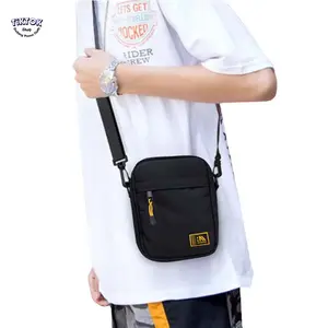 Tas Selempang Crossbody Original Highmore Elliot Pria Slingbag Hitam tas selempang