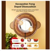 Gambar Samono Sw-069S Chopper Makanan 350 Watt 4 Pisau dari utamamegaelectric Kota Tangerang Selatan 5 Tokopedia