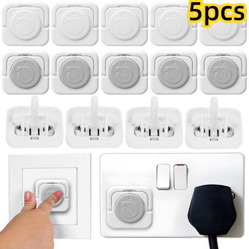 5pcs American Standard Electrical Power Socket Protective Cover Anti ...