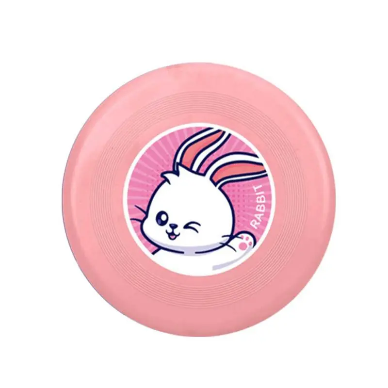 Cartoon Pattern Soft Rubber, 1 Count Outdoor Parent-child Sports Hand Throwing Toy, Flying Disc for Outdoor Sports 4