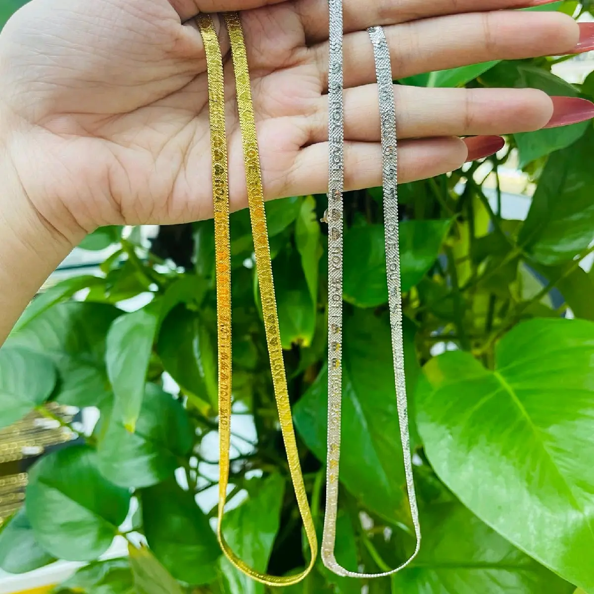Dây chuyền mì ép 4li vàng loại 1-loại2