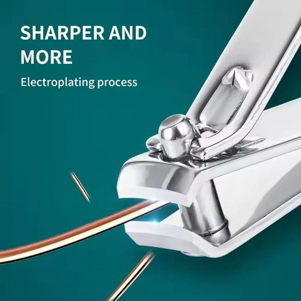 High Quality Stainless Steel Nail Cutters With Nail File Nail Clippers BAT4835