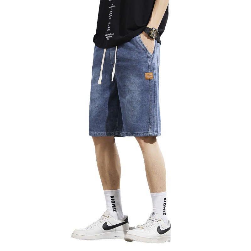 Product Introduction of quần shock jean bò nam vải jean dày dặn sweat sport 45-95kg 6