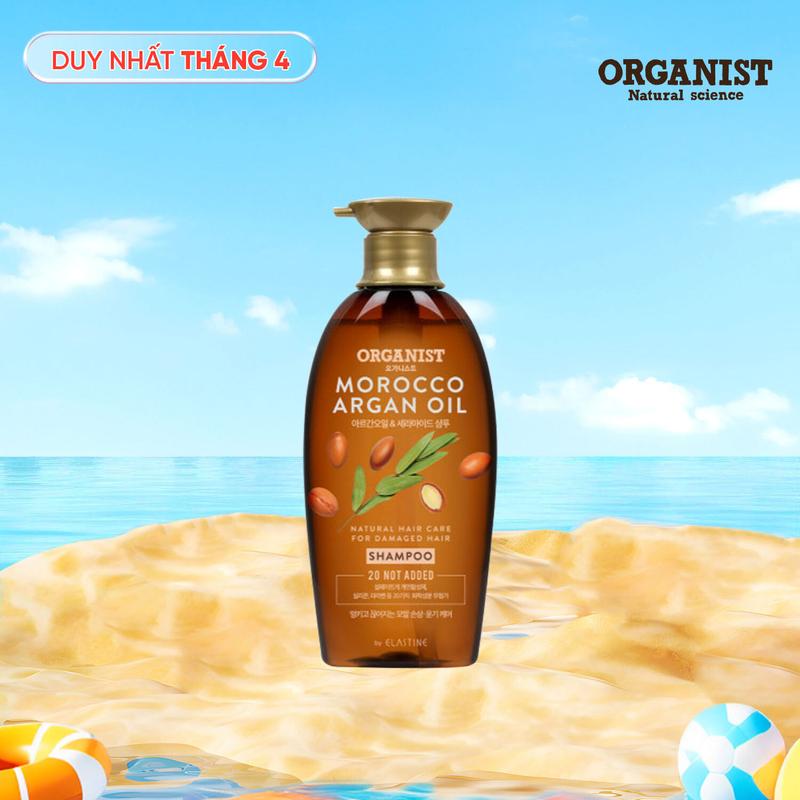 [Organist  Official] Dầu gội thuần chay Organist Morocco Argan 500ml
