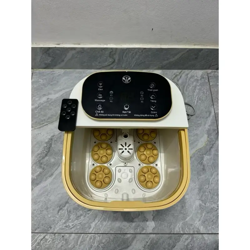 Bồn Ngâm Chân Cao Cấp Tự Động Con Lăn Massa Di Chuyển - Massage Máy Massage 3