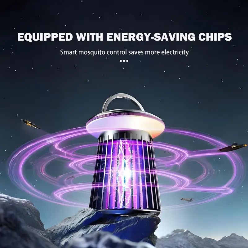 Mosquito Killer, 2000mAh High Power Electronic Mosquito Killer, Flytrap Patio Insect Killer for Home, Kitchen, Backyard 4