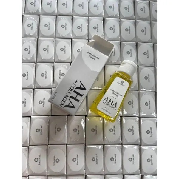 Himawari AHA - AHA Body Booster Serum Himawari +Collagen Bisa mencerahkan kulit Maximal 1