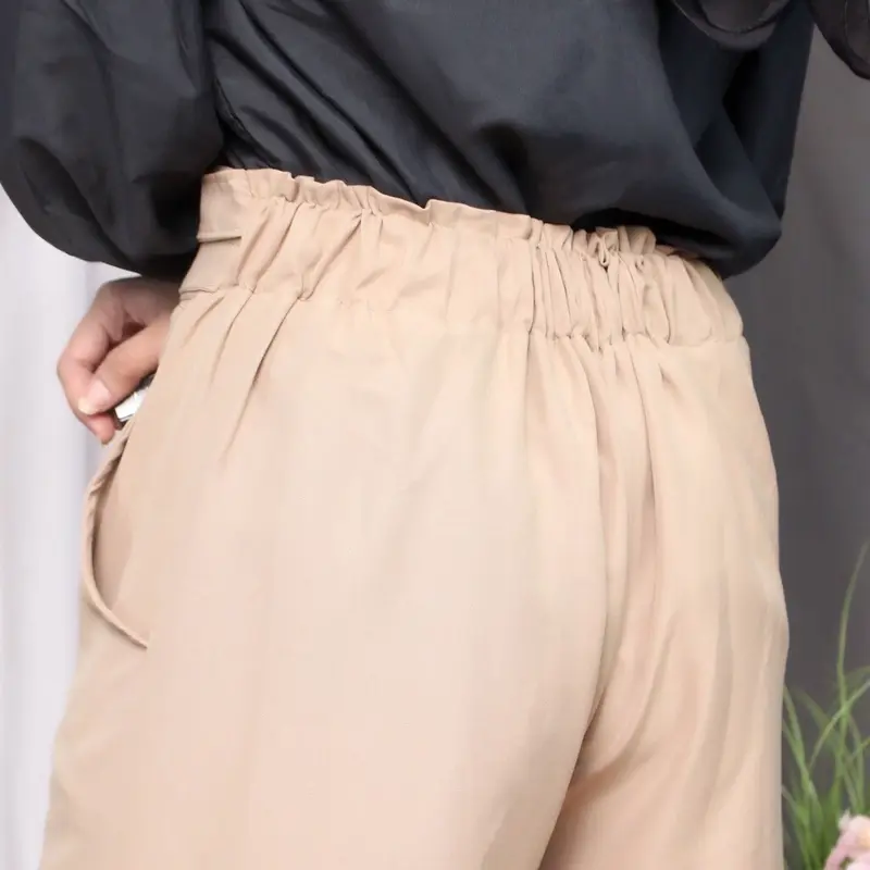 Celana kulot Highwaist Double button 2