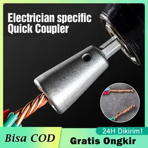 Alat Pemutar Kawat Kabel Konektor Bahan Baja Mata Bor Wire Twisting Twister Penggulung Penyambung Kabel / Alat Twisting Kabel Auto / Mata Bor Penyambung Kabel Listrik Twisting Tool