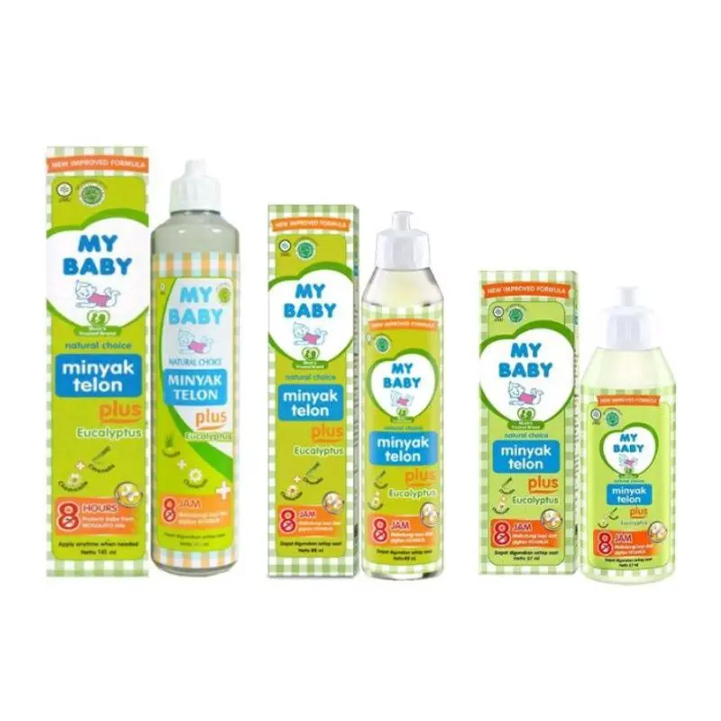 MY BABY minyak telon Plus Eucalyptus 60ml/90ml/150ml