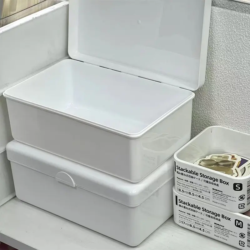 Hộp lưu trữ trong suốt, phong cách Hàn Quốc, cho hộp mù, thẻ và thẻ ảnh, hộp Sắp Xếp, người Sắp Xếp ảnh 6