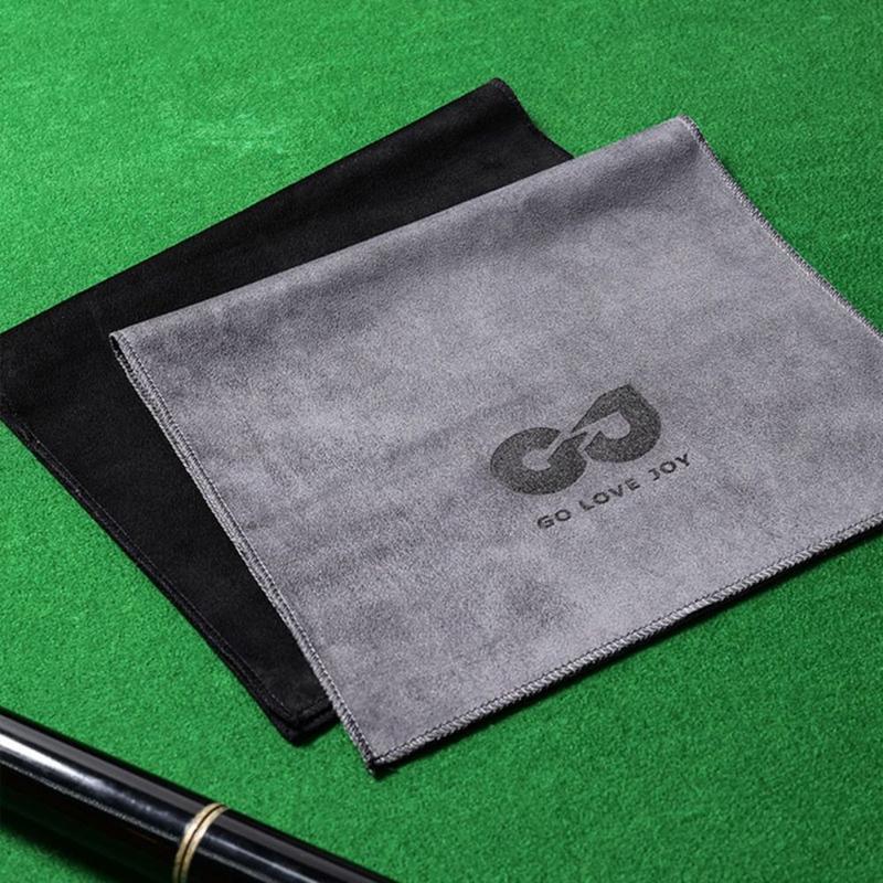 Product Introduction of inballp Durable Soft Pool Cue Cleaning Towel Microfiber Rod Wiping Cleaning Cloth Billiard Accessories Washable Snooker Towel 10