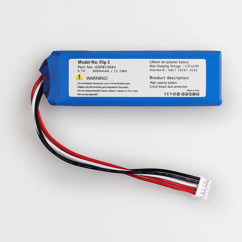 Pin thay loa JBL Flip 3 dung lượng 3000 mAh