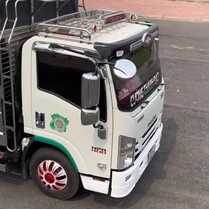 Gọng Gương Mode (Cầu Lồi) lắp tay cửa Isuzu 4