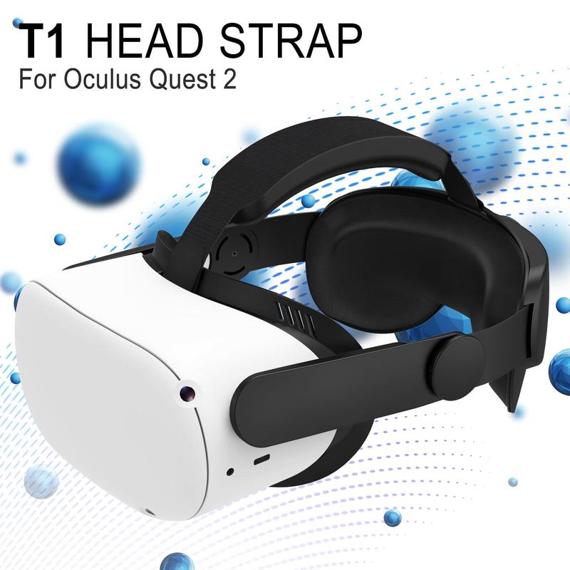 Adjustable VR Headband (1 Box), VR Headband Replacement, Enhanced Comfort Support & VR Gaming Immersion, Compatible with Oculus Quest 2 (Headband Only), Console Accessories 7