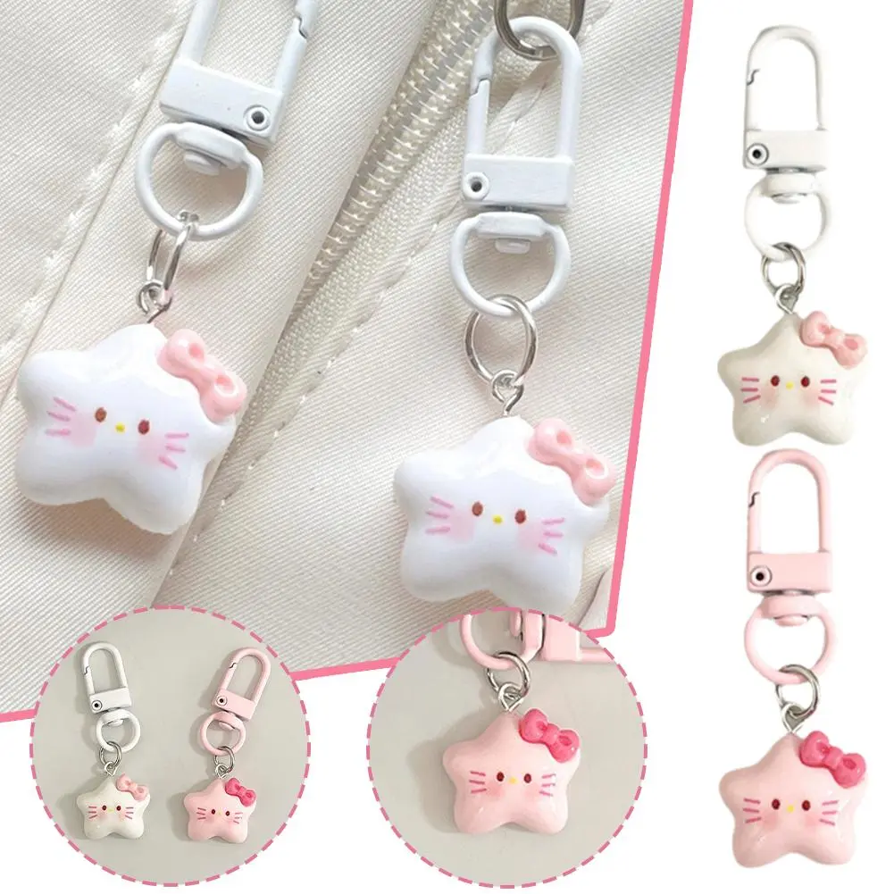 Cartoon Five-pointed Star Keychain Cute Best Friend Gift Bag Decoration