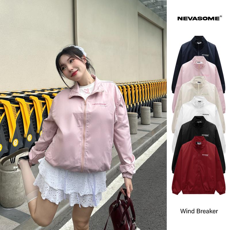  Áo Gió Wind-Breaker Local Brand NEVASOME 6 Màu Basic Form Oversize Menswear Womenswear 