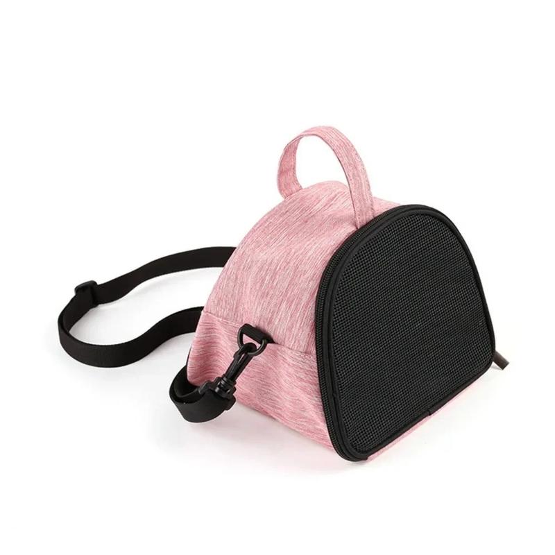 Portable Small Pet Bag Hamster Honey Carriers Outgoing Bag Hedgehog One Shoulder Adjustable Breathable Carrying Bag mochilas 5