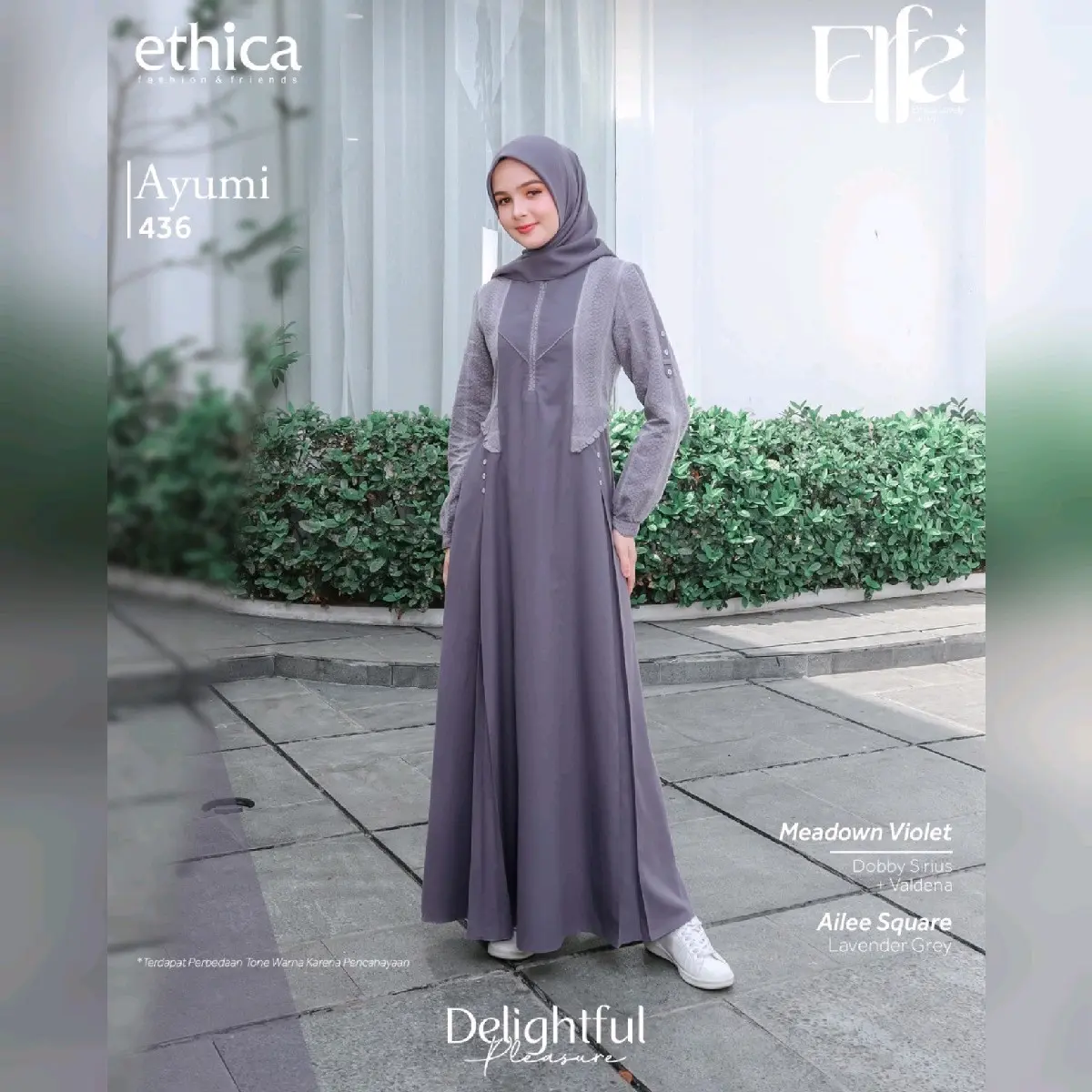 COUPLE ETHICA AYUMI 436 | KAHFI 306 VIOLET