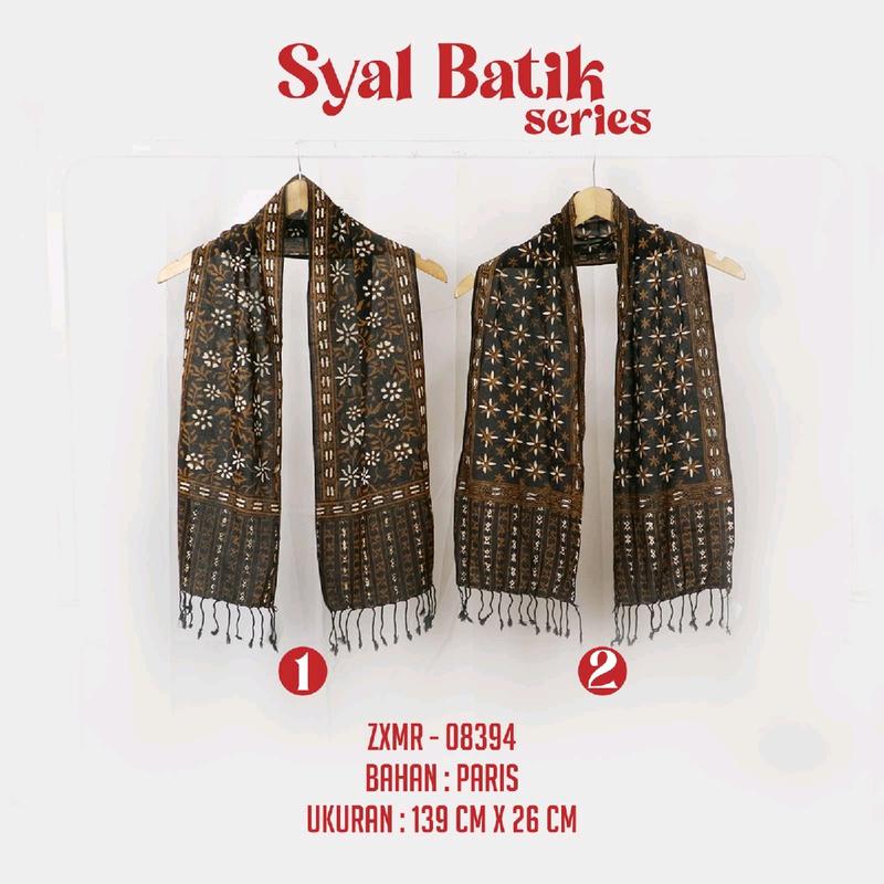 SYAL BATIK BAHAN PARIS FASHION BATIK SYAL TERBARU Shop Tokopedia