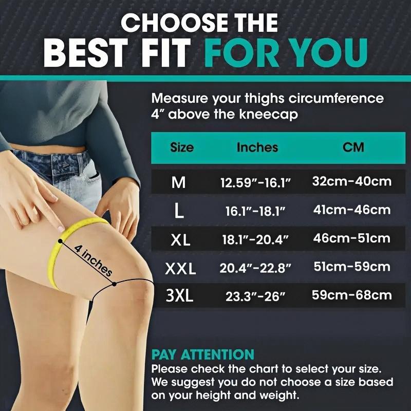 Copper Knee Pads, 1 Pair Breathable Knee Brace, Sports Knee Protector for Yoga, Lifting, Football, Basketball, Running, Gym, Workout 4