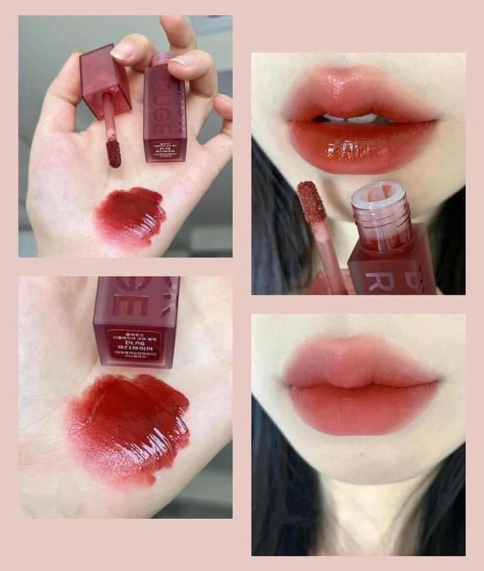 Son Black Rouge DL06 Đỏ Nâu Pha Cam Women Nữ Son Môi Mỹ Phẩm
