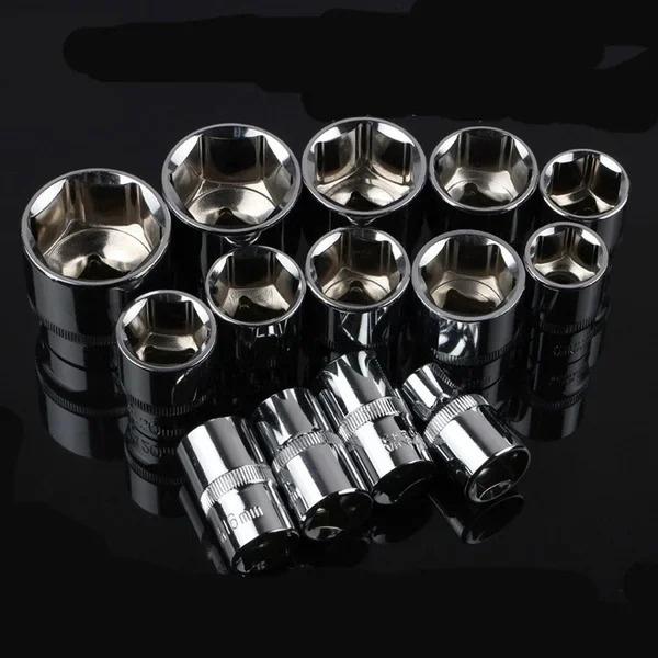 Product Introduction of 12 Pcs Set Wrench Socket Set Motorcycle Bicycle Repairing Tool Hardware Car Boat Auto Repair Tools Bike Multitool Bike Tool Kit 5