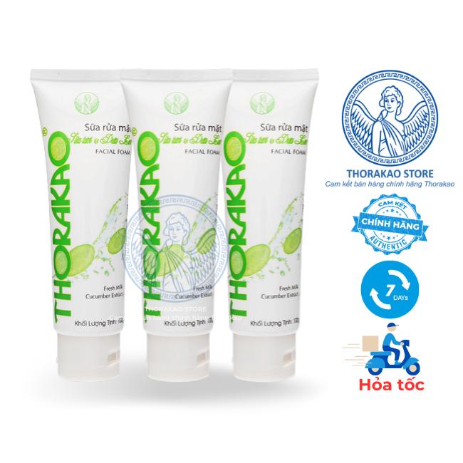 Sữa Rửa Mặt Tươi Dưa Leo 100g Giúp Kiểm Soát Dầu Thừa Trên Da - Thorakao Store. 0