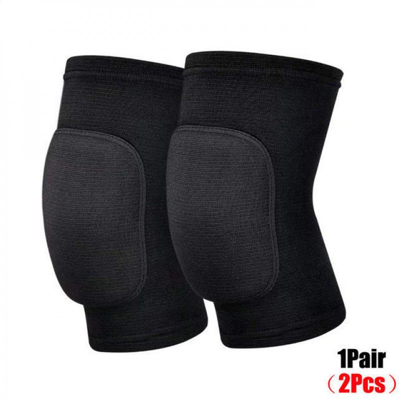 2Pcs Knee Protectors / Leg sleeve pad basketball / Legpad / Leg sleeve pad High quality material Knee Kneepad Foam Knee Protectors Pair of 2 Pcs Left Right Volley Futsal Goalkeeper Takraw Skyboard | Kekinian
