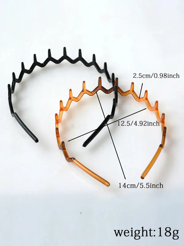 Women's Simple Style Headbands with Comb Tooth Design, Fits Summer 2025 Hairstyles for School, Trendy Cute Hair Hoop, Fashion Hair Accessories for Women for Daily & Party Decoration 1