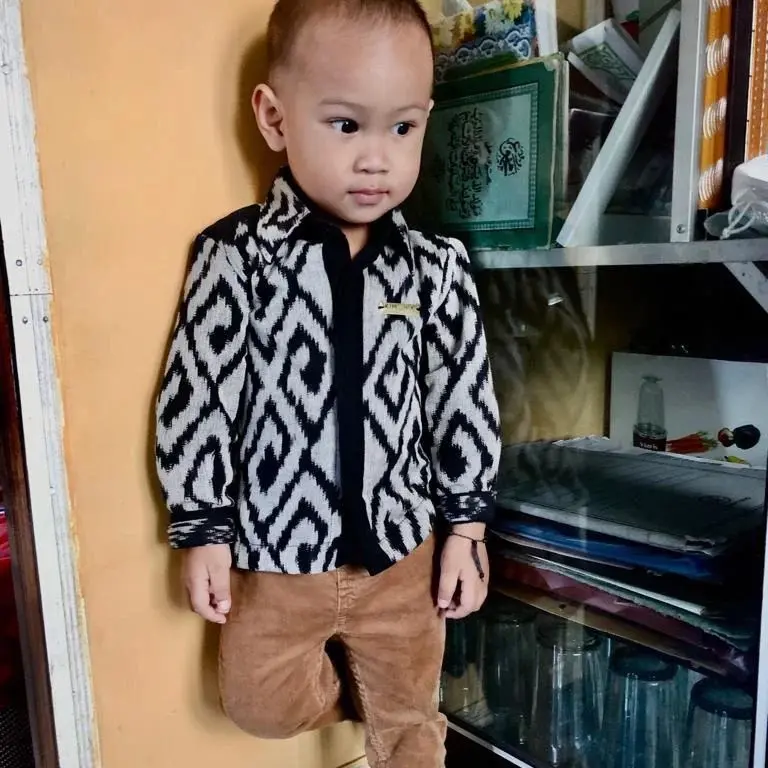 Kemeja anak tenun - kemeja tenun anak - baju tenun anak - baju anak tenun - etnik sumba 3